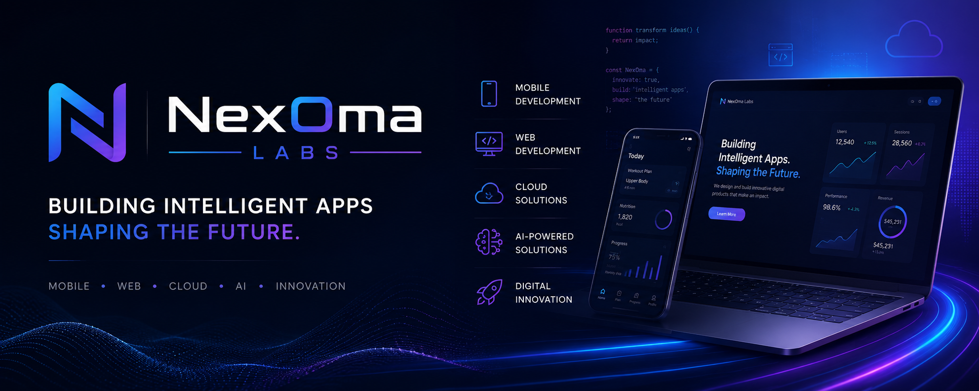 Nexoma Labs banner